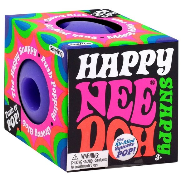 Schylling Happy Snappy Squeeze A Squish, Smush Pop Ball - Picture 2 of 2